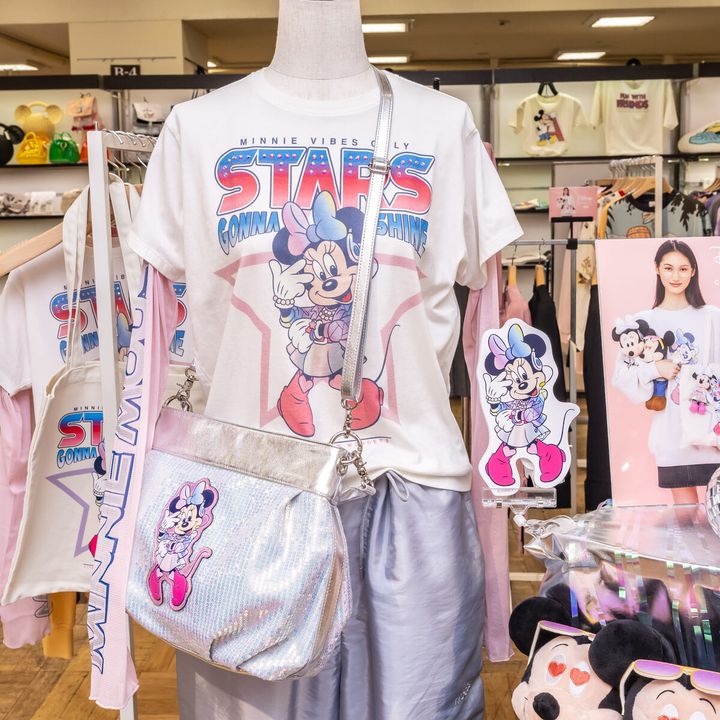 ＜Disney SERIES CREATED by MUS＞IDOL STAR LS TSJ / MINNIE