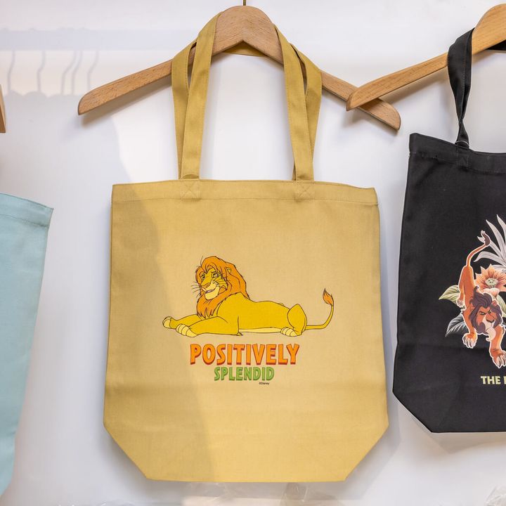 ライオンキング トートバッグ／マスタード