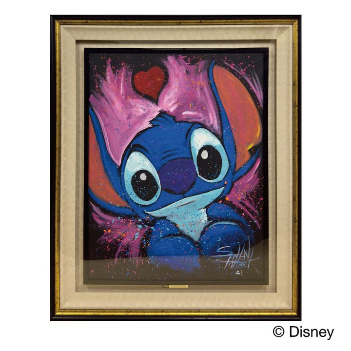 【原画】Disney Fine Art「Loveable Alien（Japan Performance）」