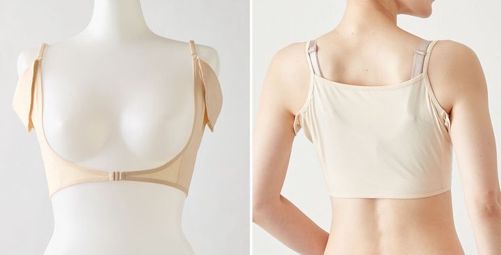 ベルメゾン サラリスト 瞬間！汗脱ぎインナー・脇背中（脱げるんジャー）