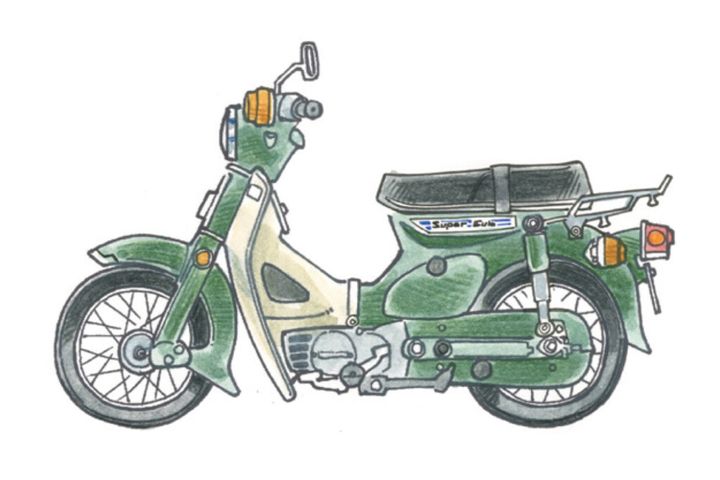 スーパーカブ C50/C70デラックスⅡ｜ディープなカブの世界