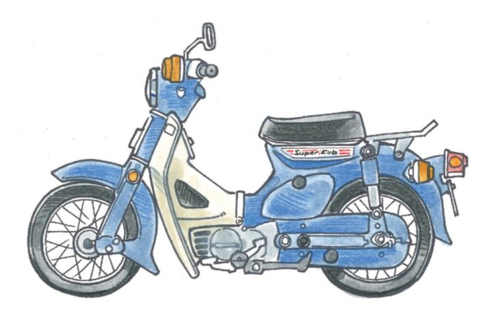 スーパーカブ C50/C70デラックスⅡ｜ディープなカブの世界