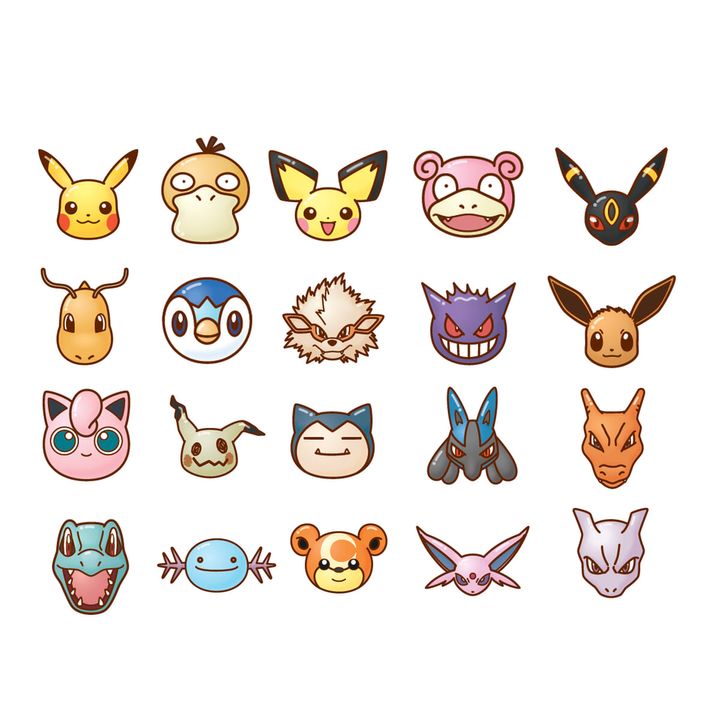ポケぷに ポケモンの形