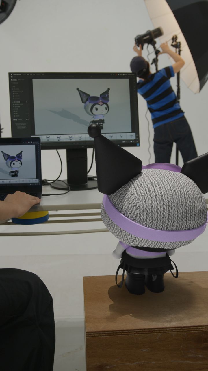 メイキング動画の様子