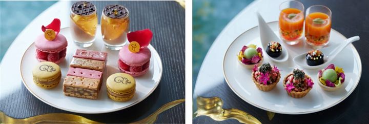 ロビーラウンジ「アフタヌーンティー with 鎌倉紅谷＆ピエール・エルメ・パリ 」