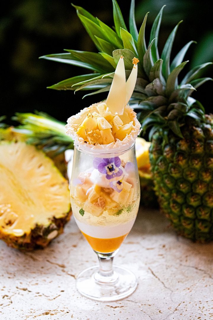 ゴールドバレルパフェ