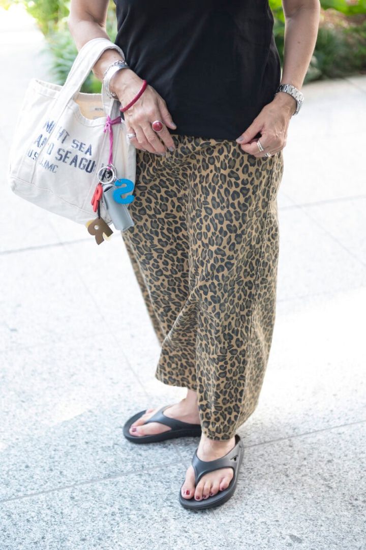 可愛げを小物でトッピング