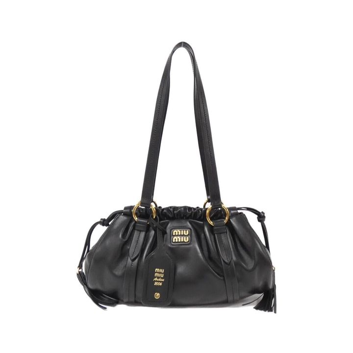 ミュウミュウのレザーバッグ