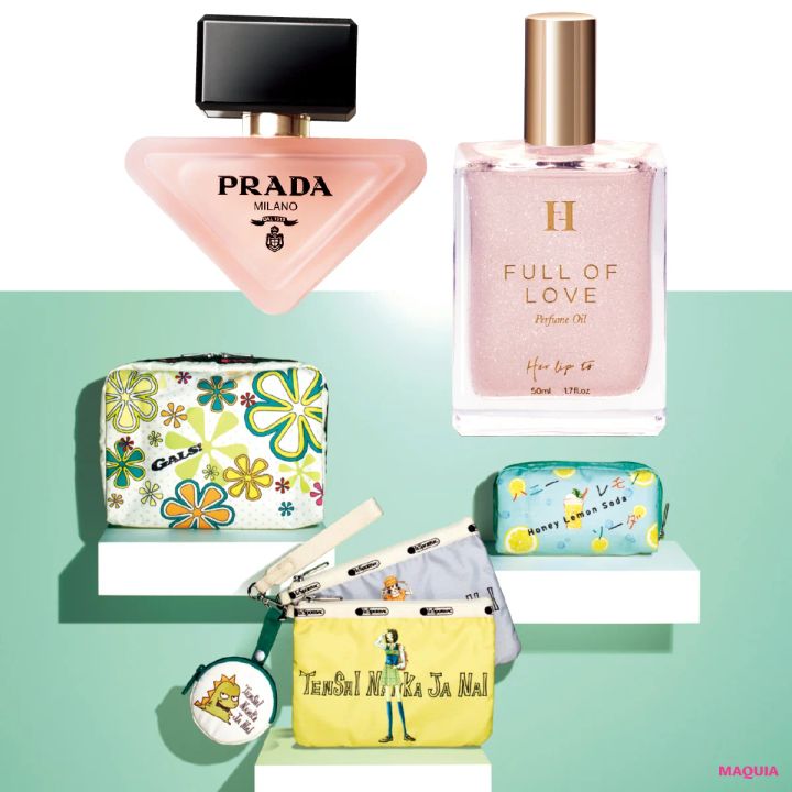 レスポ×『りぼん』の胸きゅんコラボも！ プラダのヘアミストほか、注目の新作コスメを厳選紹介