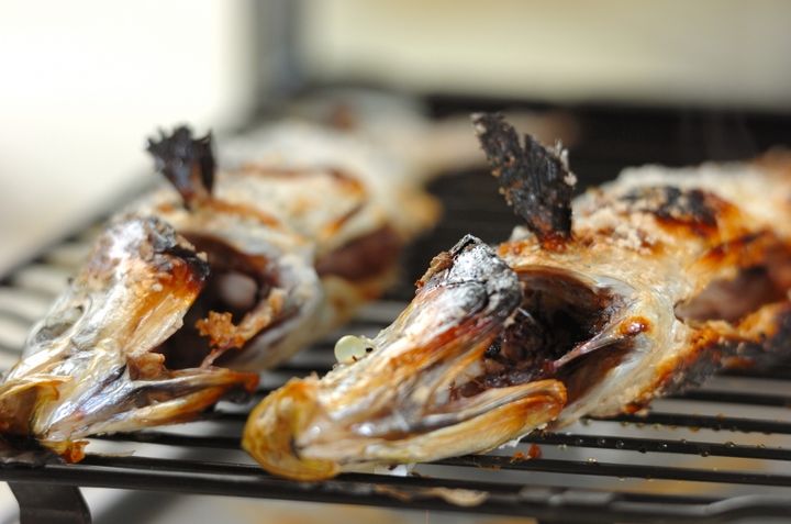 アジの塩焼き野菜の甘酢のせの作り方3