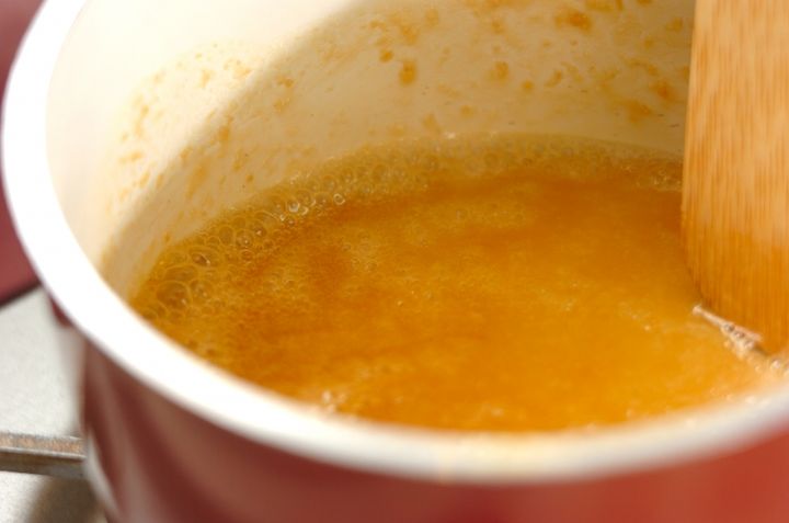 カボチャの甘みそからめの作り方2