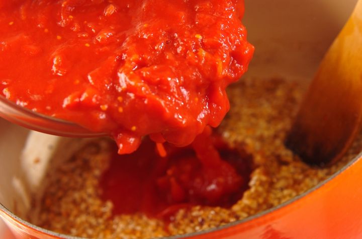 基本のトマトソースの作り方3