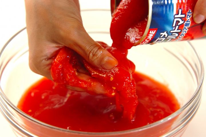 基本のトマトソースの作り方1