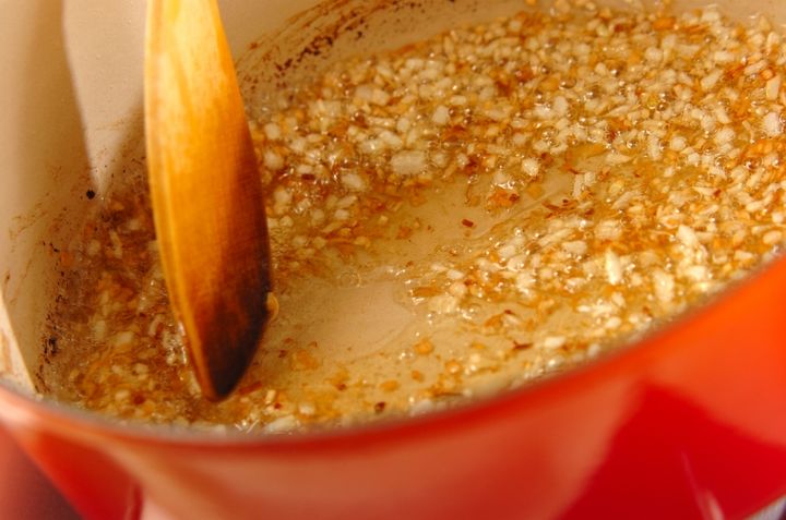 基本のトマトソースの作り方2