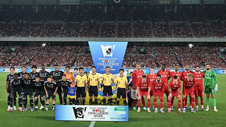 来日リヴァプール、Jリーグ主催試合における「最多入場者数記録」を更新！あのビッグクラブ対決を抜いて1位に