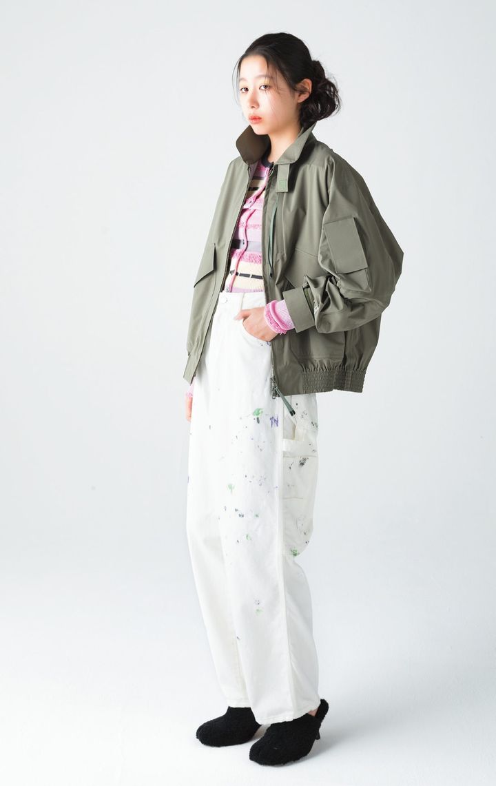 US ARMYのミリタリーアイテムからインスピレーションを受けたジャケット