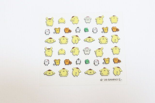 ダイソー 42178 ネイルシール PN わくわくフレンズ デザイン