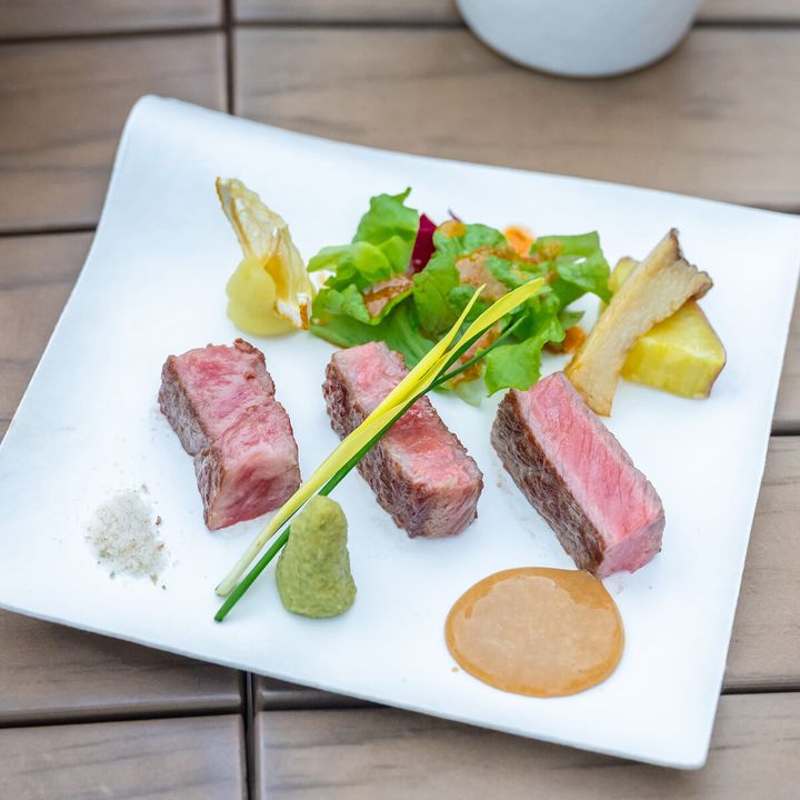 和牛三種食べ比べ～秋の贅沢なひととき～ 撮影