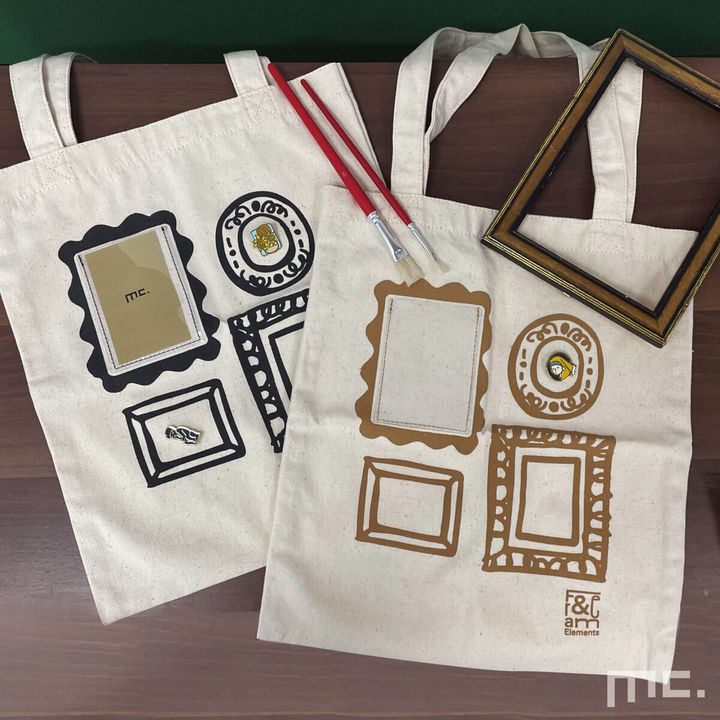 フレームトートバッグ2