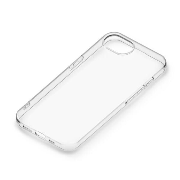 PGA「iiPhone 16e用 クリアソフトケース [クリア]」1