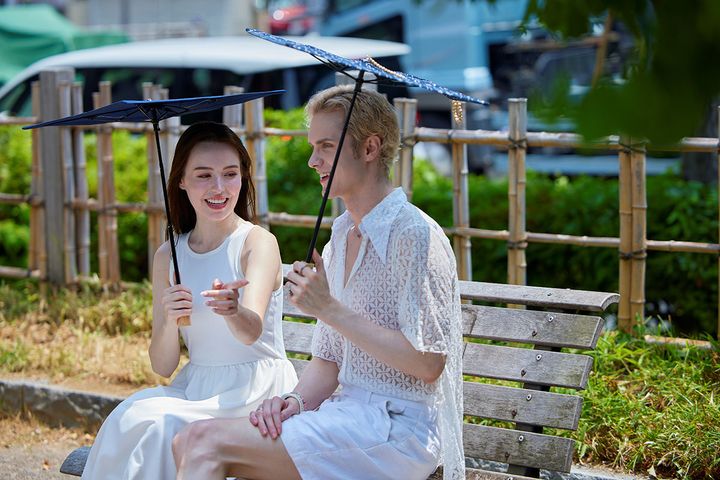 世界初！？“水平・最小型”日傘が登場