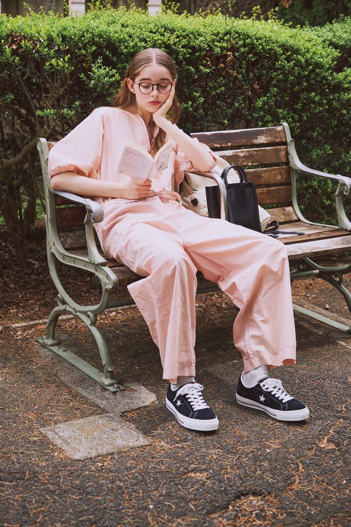 夏のジャンプスーツコーデは色と素材にこだわって【本日のFUDGE GIRL-8月1日】