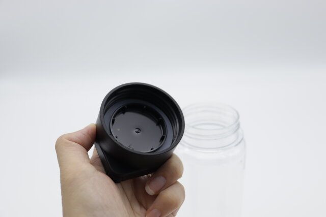 ドリンクボトル（550mL、黒、収納取っ手付） パッキン