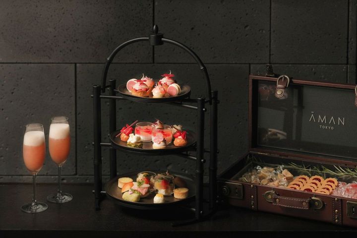 ピーチ アフタヌーンティー ￥12,000（税・サービス料込）