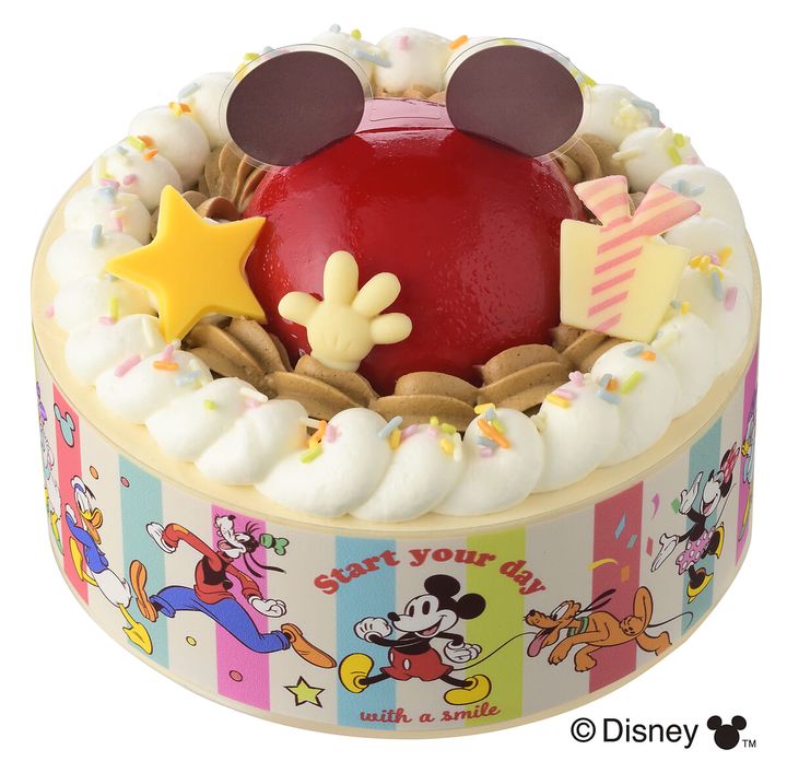 銀座コージーコーナー「＜ディズニー＞ハッピーセレブレーション（4.5号）」単体