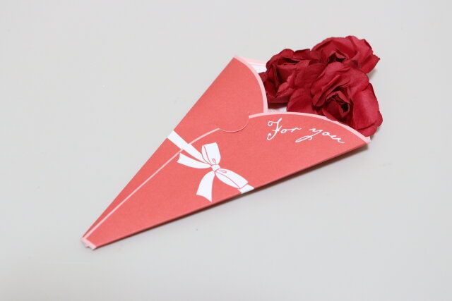 セリアのおすすめメッセージカード フラワーブーケ