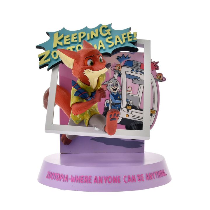 ジュディ・ホップス＆ニック・ワイルド、レミングのビジネスマン フィギュア ZOOTOPIA COMIC STYLE