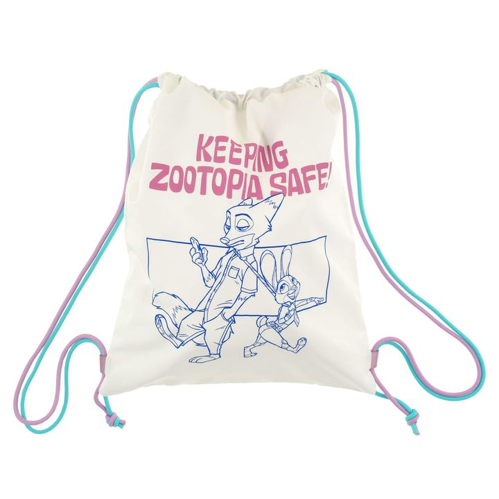 ジュディ・ホップス＆ニック・ワイルド ナップサック ZOOTOPIA COMIC STYLE