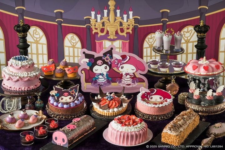 マイメロディ&クロミのスイートゴシックパーティー（スイーツ）
