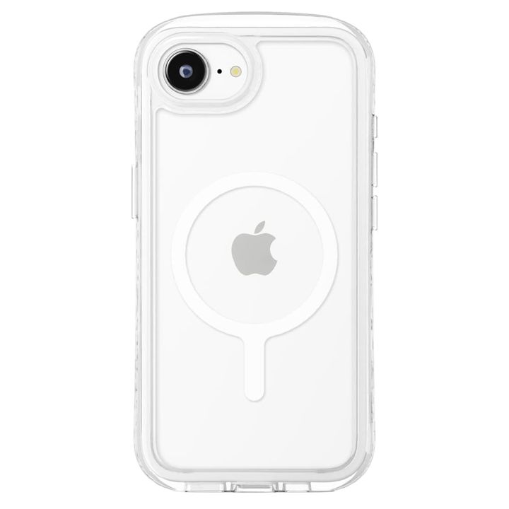 PGA Premium Style「iPhone 16e用 MagSafe対応 エアクッションケース」スノー2