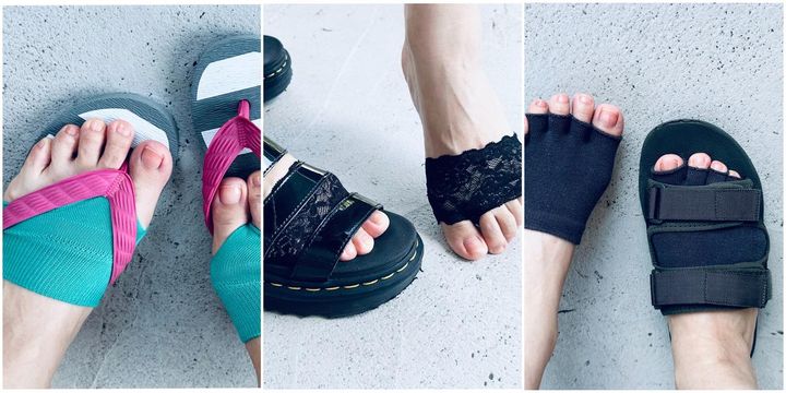 画像: サンダルにプラスしておしゃれに！ 靴ずれ・ムレ防止にも役立つ『パーツソックス』とは？