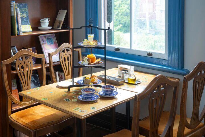 異国情緒に包まれながら読書とアフタヌーンティーを。神戸北野にある「パンとエスプレッソと異人館」