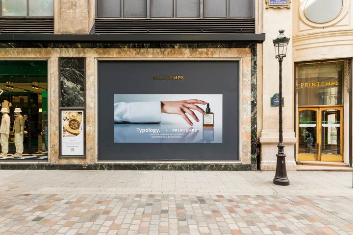 フランスのビューティブランド「ティポロジーパリ」の店の外観