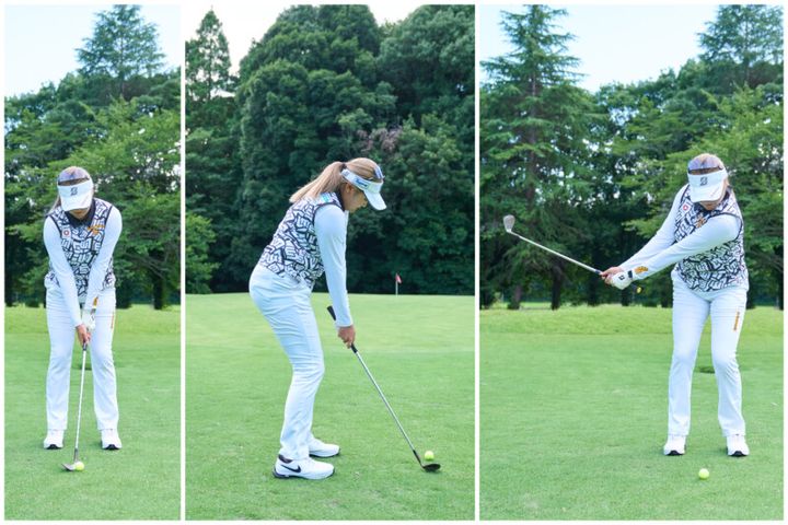 「打ちたい球筋が打てる構え」はマスト！ピッチショットは“右足”を引く