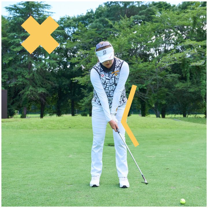 「打ちたい球筋が打てる構え」はマスト！ピッチショットは“右足”を引く