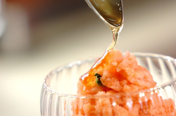 トマトとバジルのジェラート風の作り方2