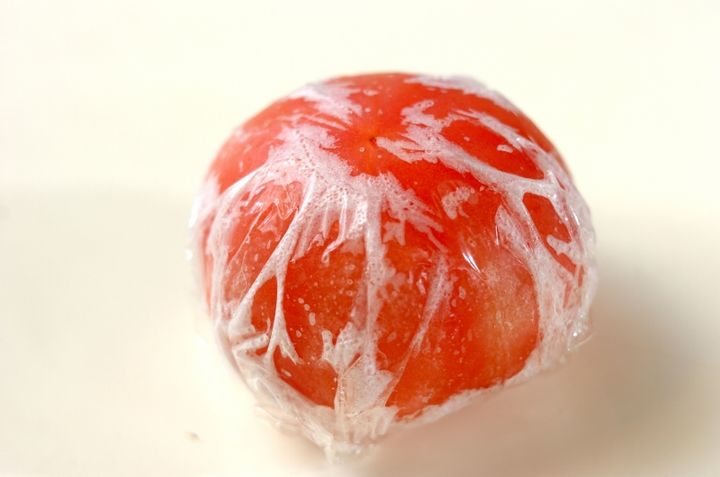 トマトのジェラートの下準備1