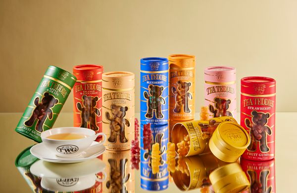 【日本未発売】TWG ティーダブリュージTeddies グミ 3つセット シンガポールで即完売、幻の「TWG Tea Teddies®」が日本上陸