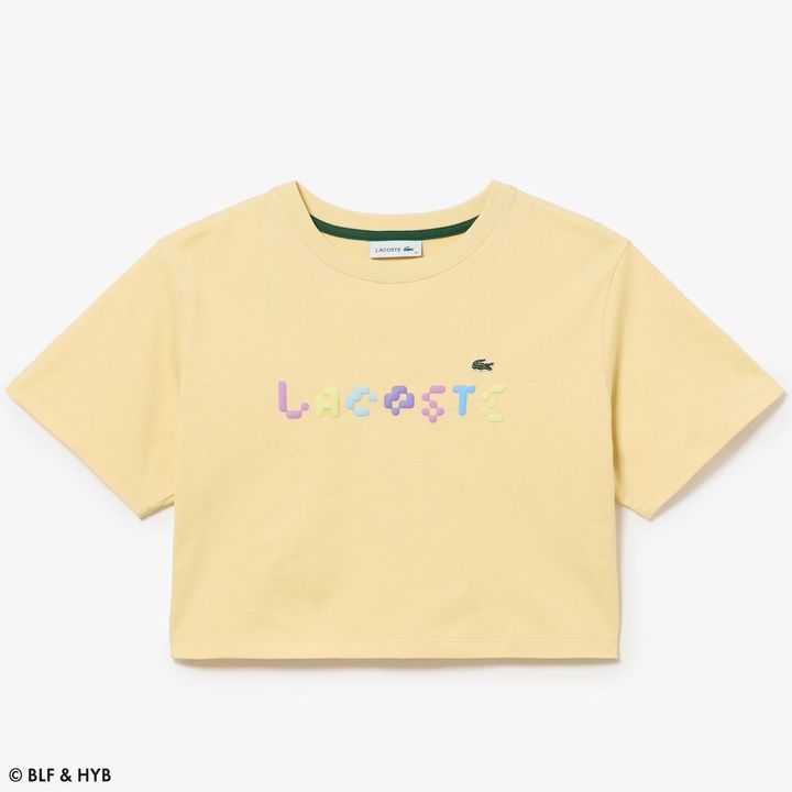 発泡プリントクロップドTシャツ ¥9,900