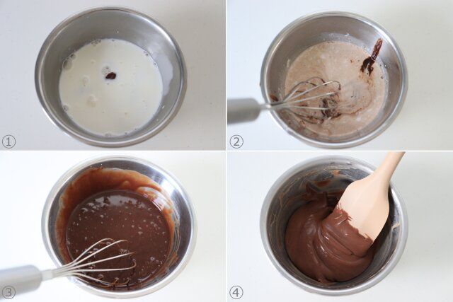 濃厚チョコクリームを作る
