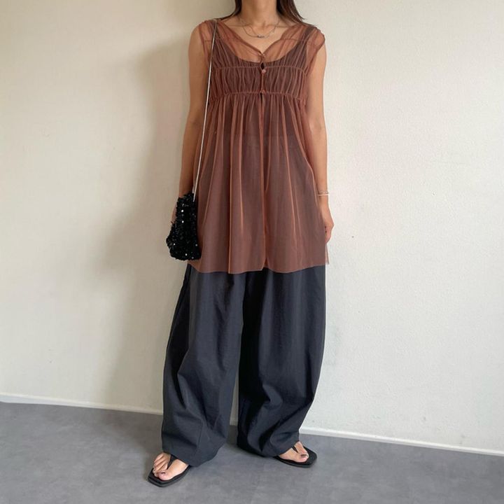 画像1: チュールチュニックコーデ3選