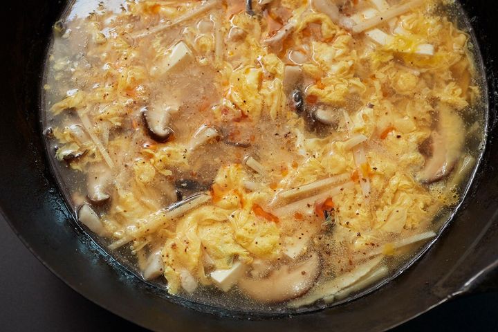 疲れた身体に優しい「すっぱ辛い酸辣湯」。