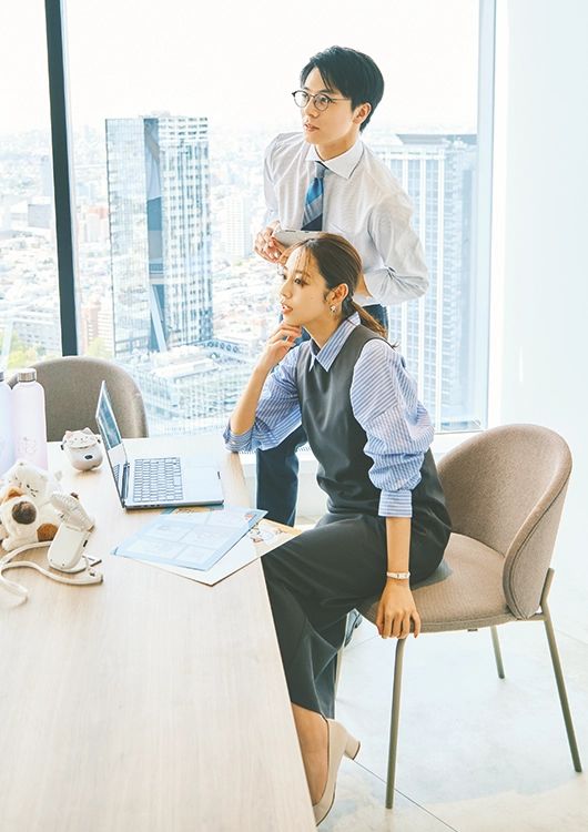 きちんと＆華やかなコンサバコーデ