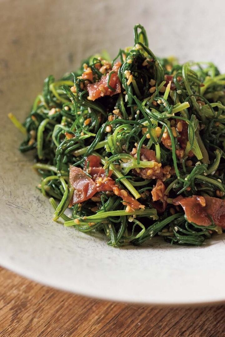 おかひじきの梅ナムル