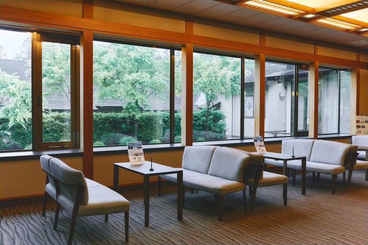 福島の旅館、静楓亭の館内