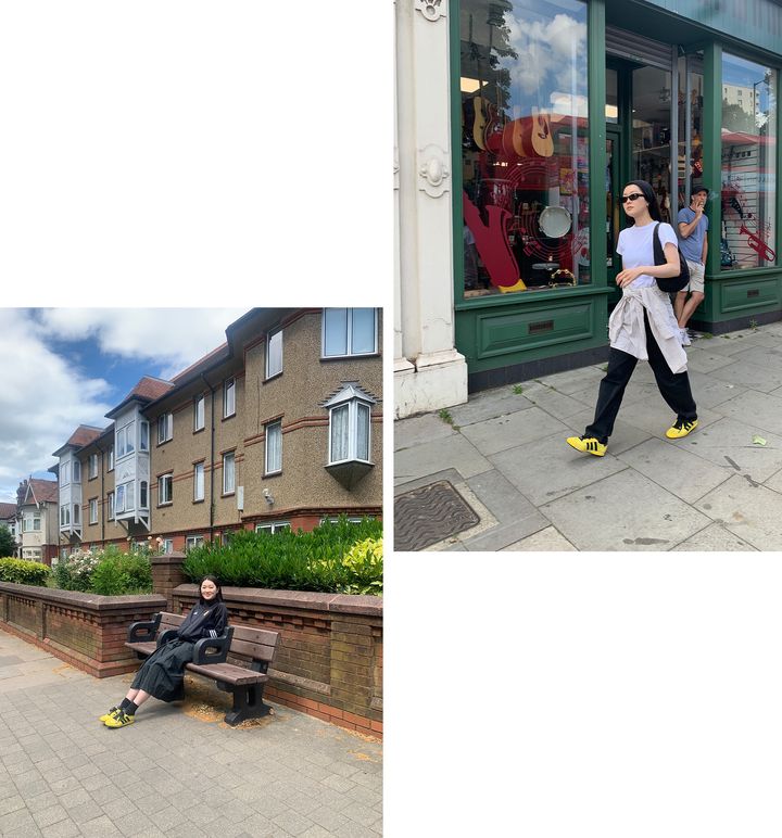 物心ついた時からスニーカーが相棒！海外の街ゆく人から刺激をもらって自分のスタイルに取り入れる【FUDGE dig.｜私のスニーカー履歴書：柴田ひかり】